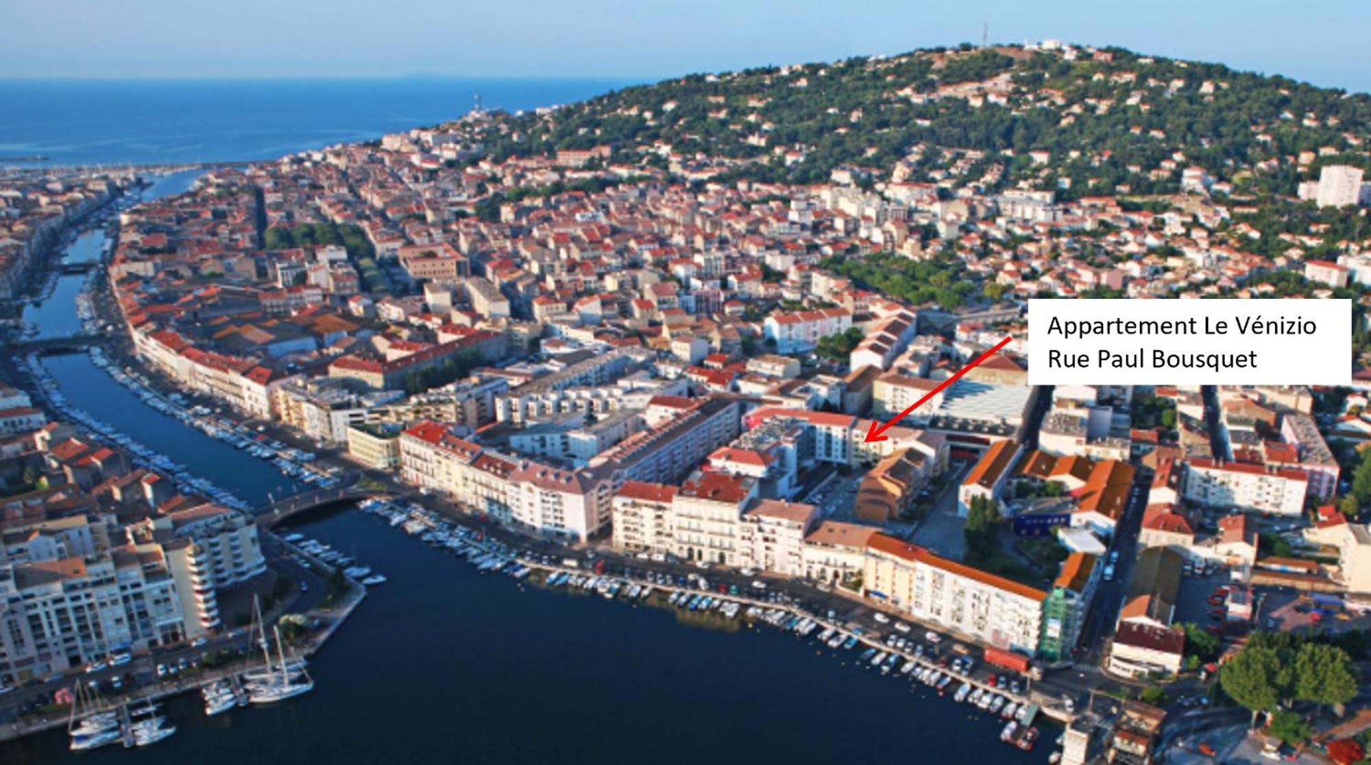 Le Venizio - Classe 2 Etoiles - T2 Climatise, Avec Terrasse, Parking, Pret De Velos, 10 Minutes A Pied Gare Et Centre Ville Sète Kültér fotó