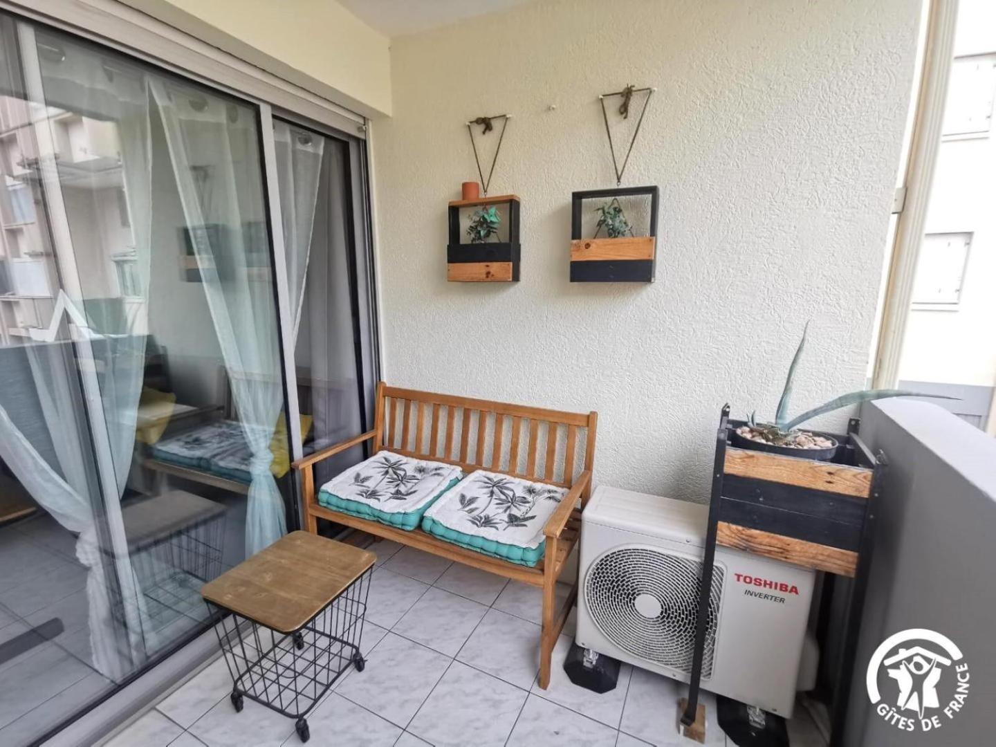 Le Venizio - Classe 2 Etoiles - T2 Climatise, Avec Terrasse, Parking, Pret De Velos, 10 Minutes A Pied Gare Et Centre Ville Sète Kültér fotó