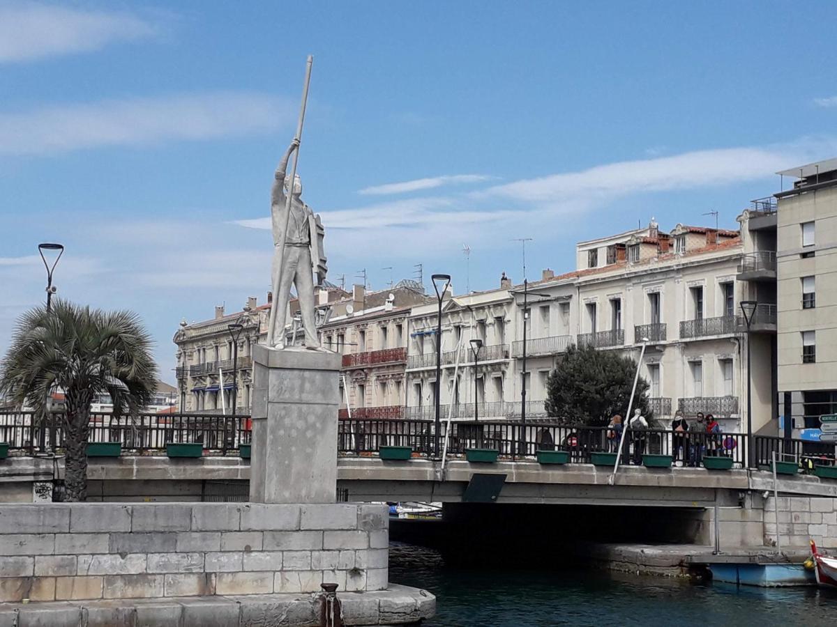 Le Venizio - Classe 2 Etoiles - T2 Climatise, Avec Terrasse, Parking, Pret De Velos, 10 Minutes A Pied Gare Et Centre Ville Sète Kültér fotó